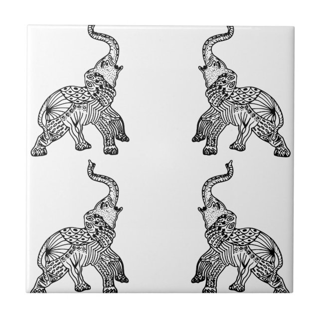 Mandala Elephants (Frente)