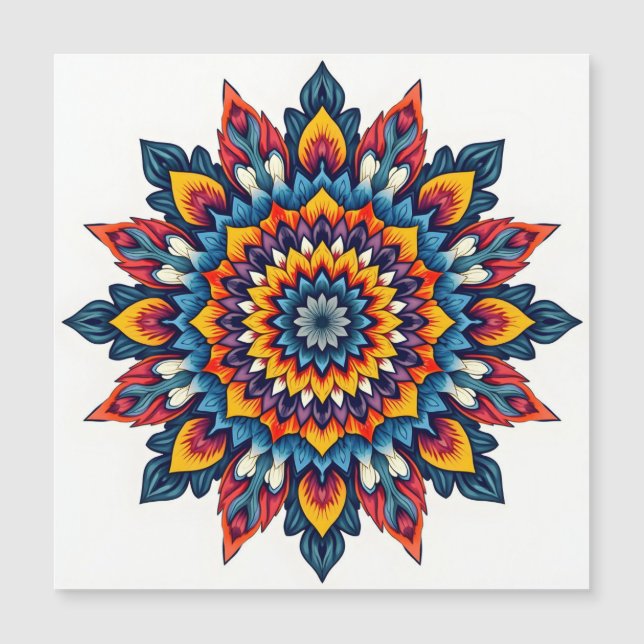 Mandala em branco (Frente)