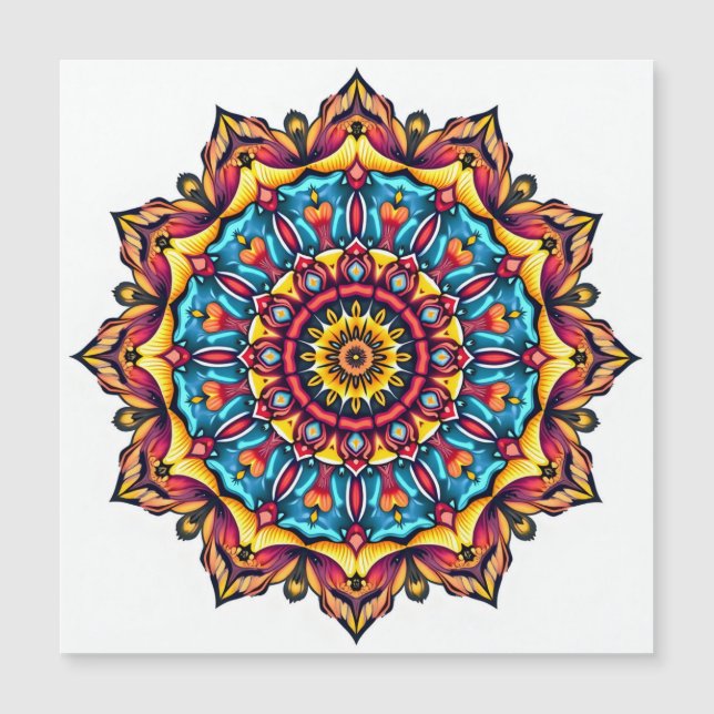 Mandala em branco (Frente)
