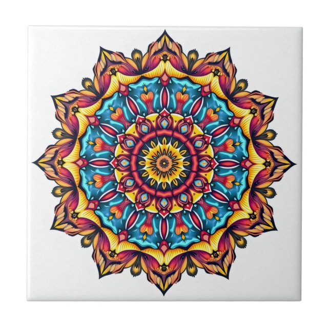 Mandala em branco (Frente)