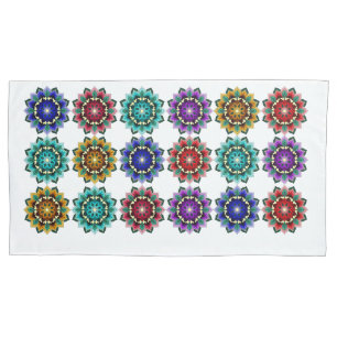 Mandala em várias cores