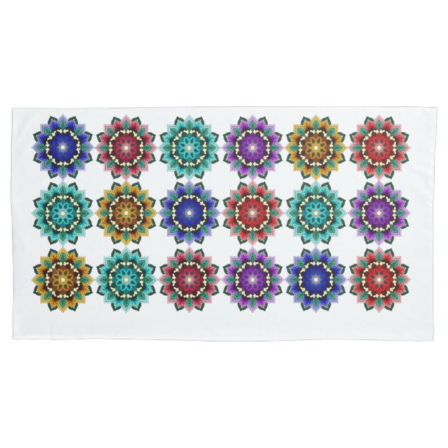 Mandala em várias cores (Frente)