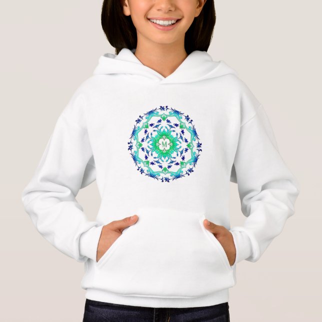 Mandala floral. monograma (Frente)