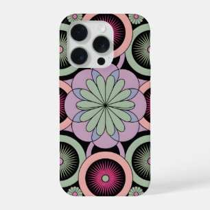 Mandala Floral Pastel Retro Simetria