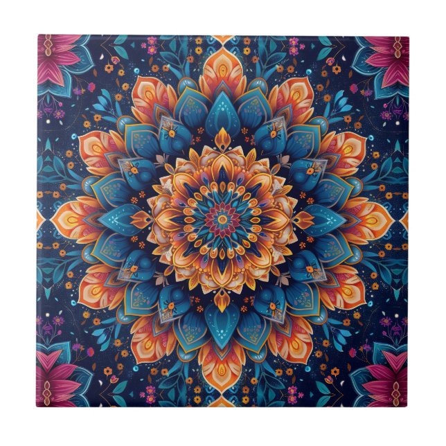 Mandala Flower Digital Art Style- 23907. (Frente)