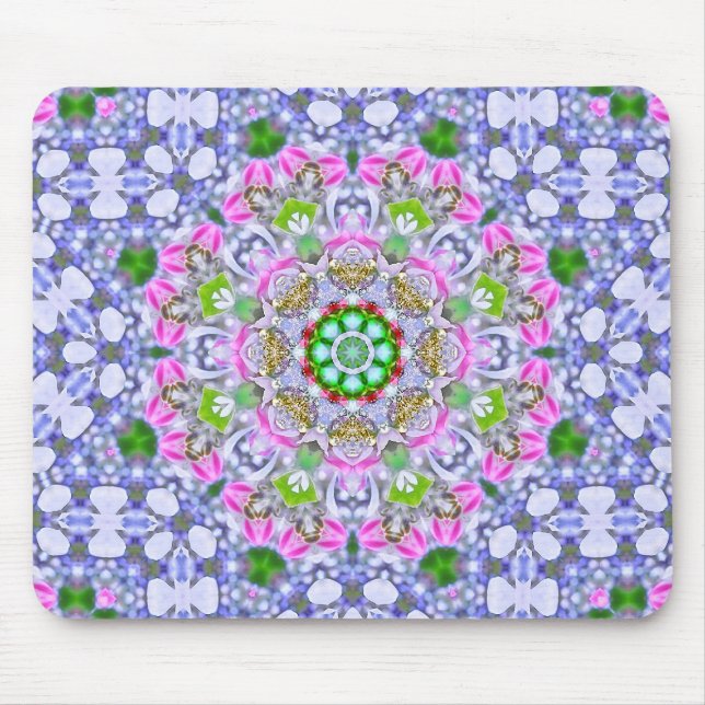 Mandala Jewels Mousepad (Frente)