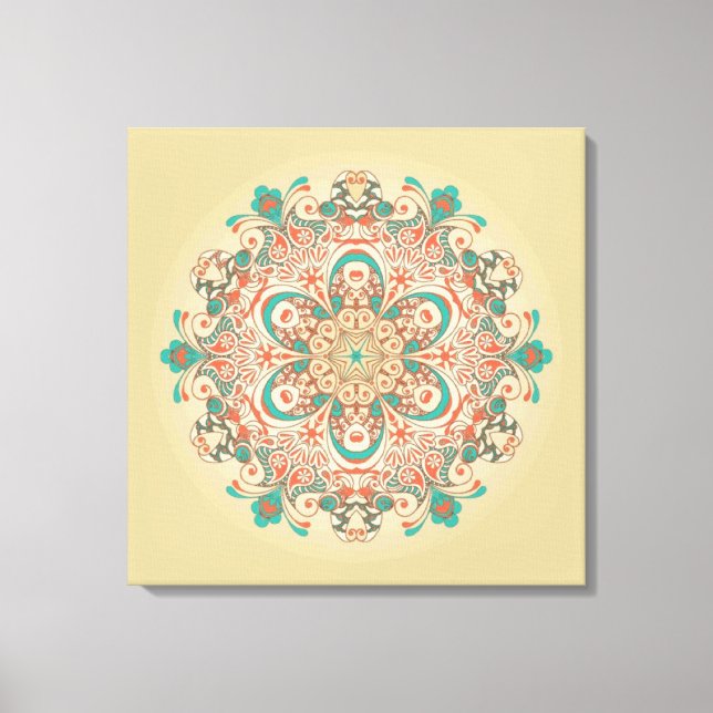 Mandala Kaleidoscop - Canvas (Frente)