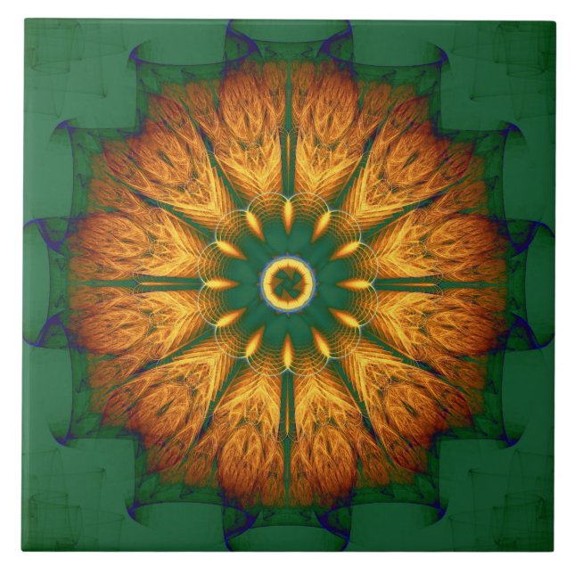 Mandala Laranja (Frente)