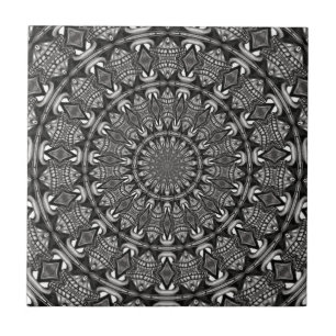 Mandala Monocromático