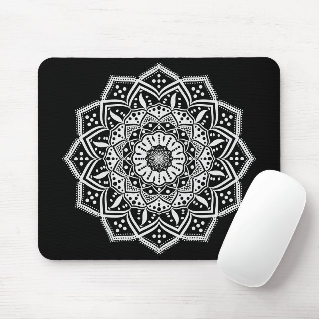 Mandala Mousepad (Com mouse)