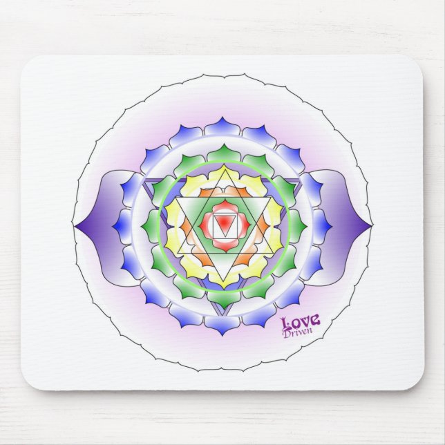 Mandala Mousepad de Chakra (Frente)