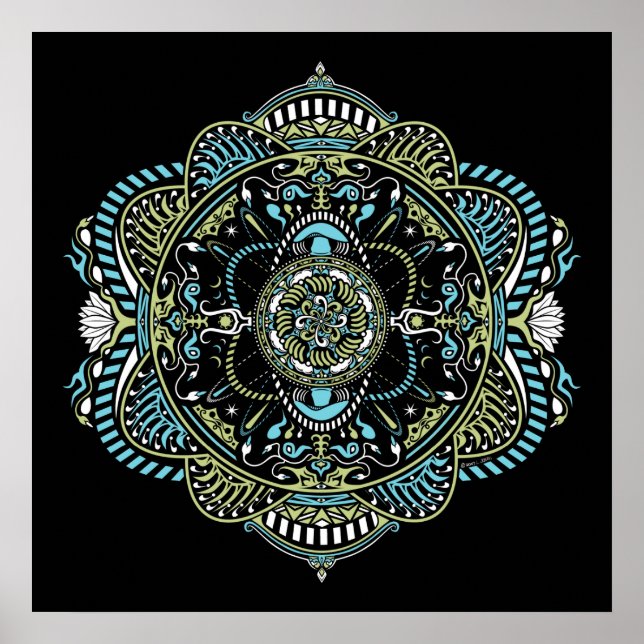 Mandala nº 9 - Poster (Frente)