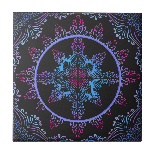 Mandala Night Flower (Frente)