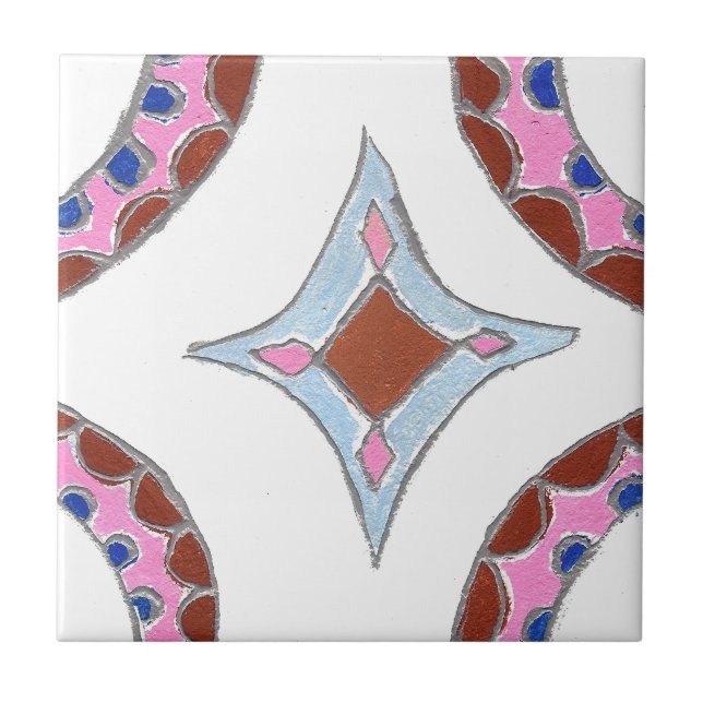 Mandala Oil Painting Impressão (Frente)