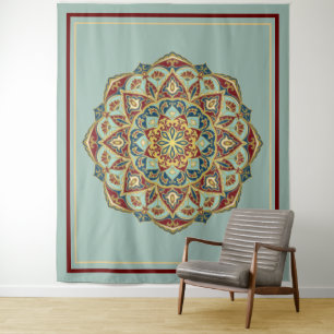 Mandala Oriental - Tapeçaria