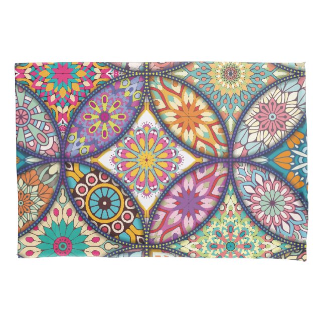 Mandala - Padrão - Pillowcase (Frente)