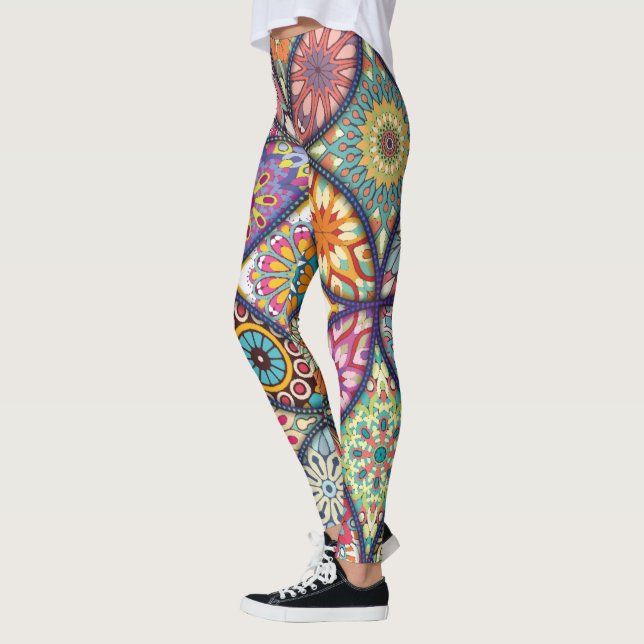 Mandala Pattern - Leggings (Esquerda)