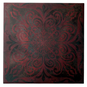mandala preto romântico elegante