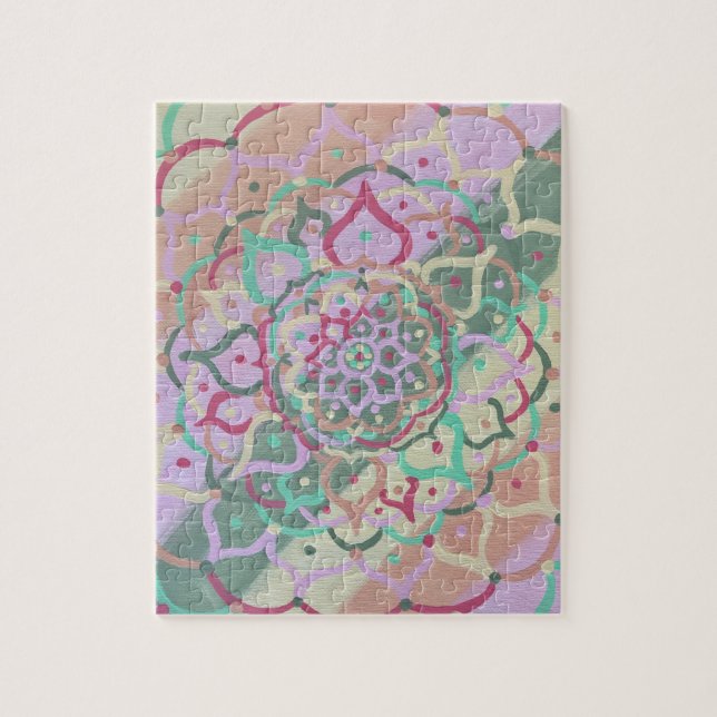 Mandala Quebra-cabeça (Vertical)