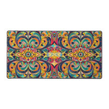 Mandala Sinfonia de Cores – Floral Psicodélico Ous