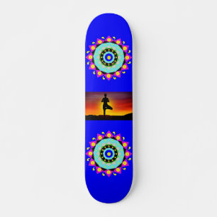 Mandala: skate decorativo