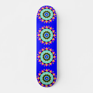 Mandala: skate decorativo