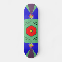 mandala skateboard / Planche skateboard mandala 