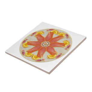 Mandala tropical da bebida