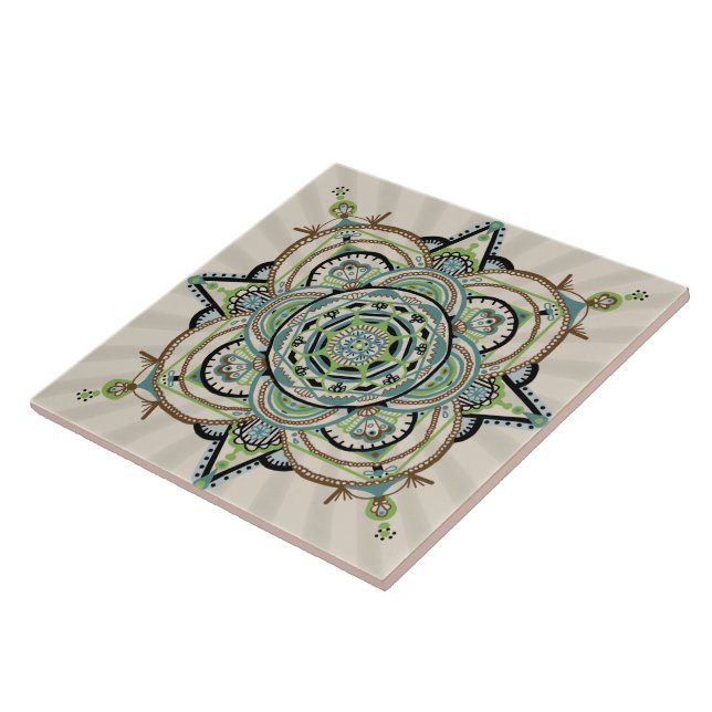 Mandala verde (Lateral)