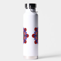 Mandala water bottle