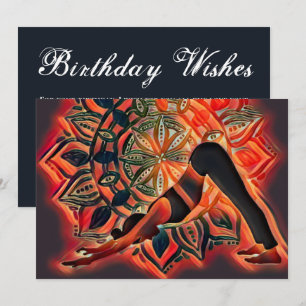 Mandala Yoga Personalizado Feliz Aniversário Espi