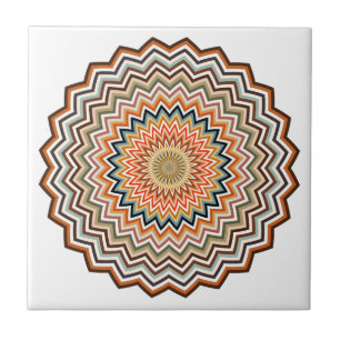 Mandala Zigzag Pattern