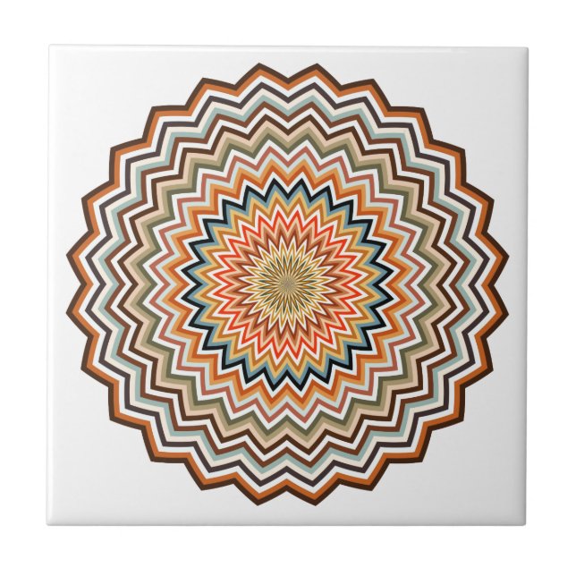Mandala Zigzag Pattern (Frente)