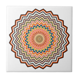 Mandala Zigzag Pattern