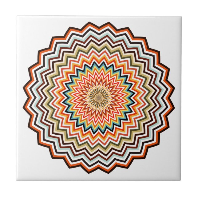 Mandala Zigzag Pattern (Frente)