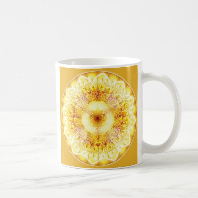 Mandalas da cura e do despertar, no. 1, caneca (Direita)