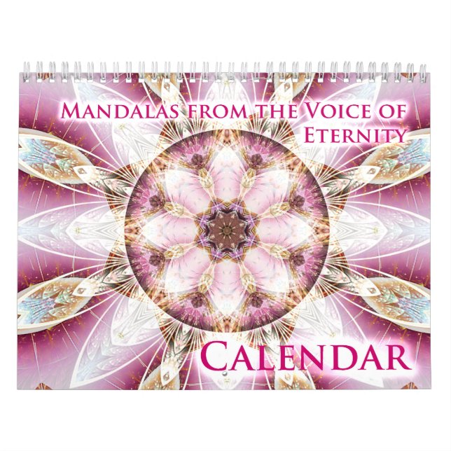 Mandalas da voz do calendário da eternidade (Capa)