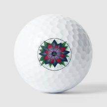 Mandalas de corações florais
