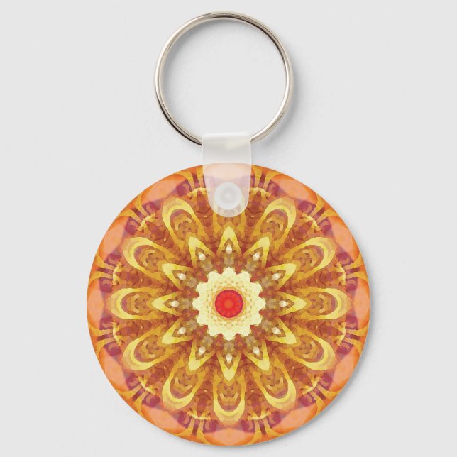 Mandalas de transformação n.o 5 Chaveiro (Frente)