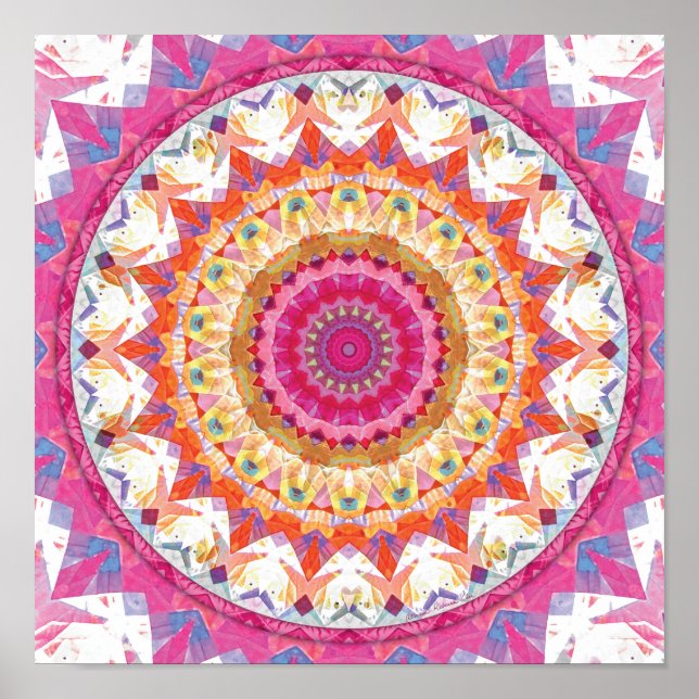 Mandalas do perdão e Poster da versão 3 (Frente)
