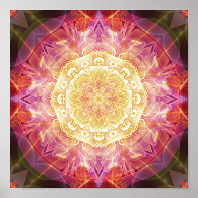 Mandalas do perdão e Poster da versão 9 (Frente)