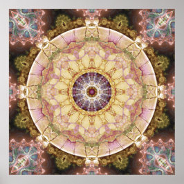 Mandalas do Poster do Coração da Mudança 2