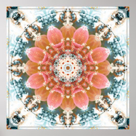 Mandalas do Poster do Coração da Mudança 9