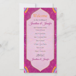 Mandalas no Cerise Pinks e no padrão de repetição 