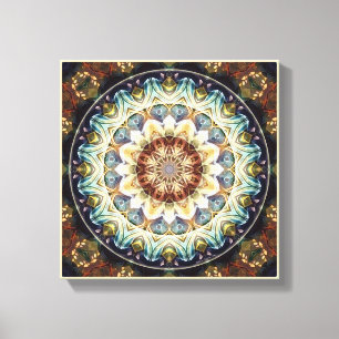 Mandalas por épocas de canvas da transição 9