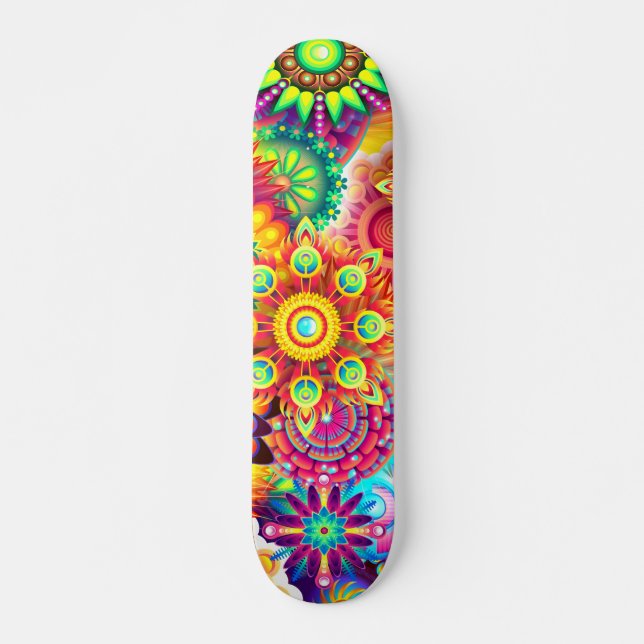 Mandalas Skateboard (Frente)
