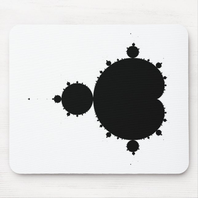 Mandelbrot original ajustou 01 - Fractal Mousepad (Frente)