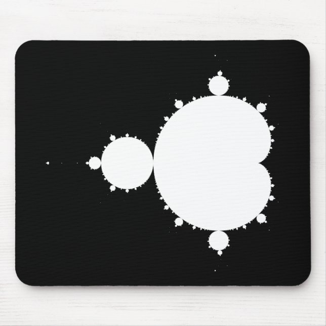Mandelbrot original ajustou 02 - Fractal Mousepad (Frente)