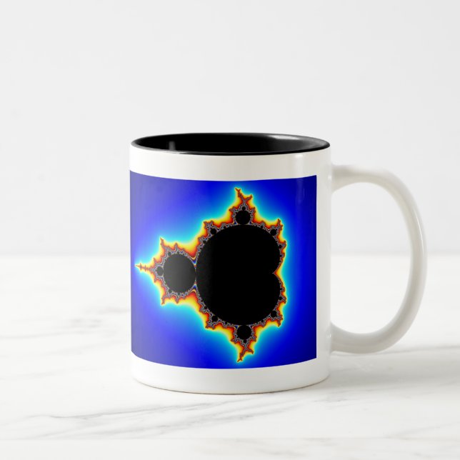 Mandelbrot original ajustou 03 - caneca do Fractal (Direita)