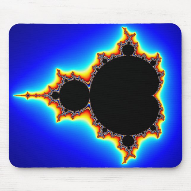 Mandelbrot original ajustou 03 - Fractal Mousepad (Frente)